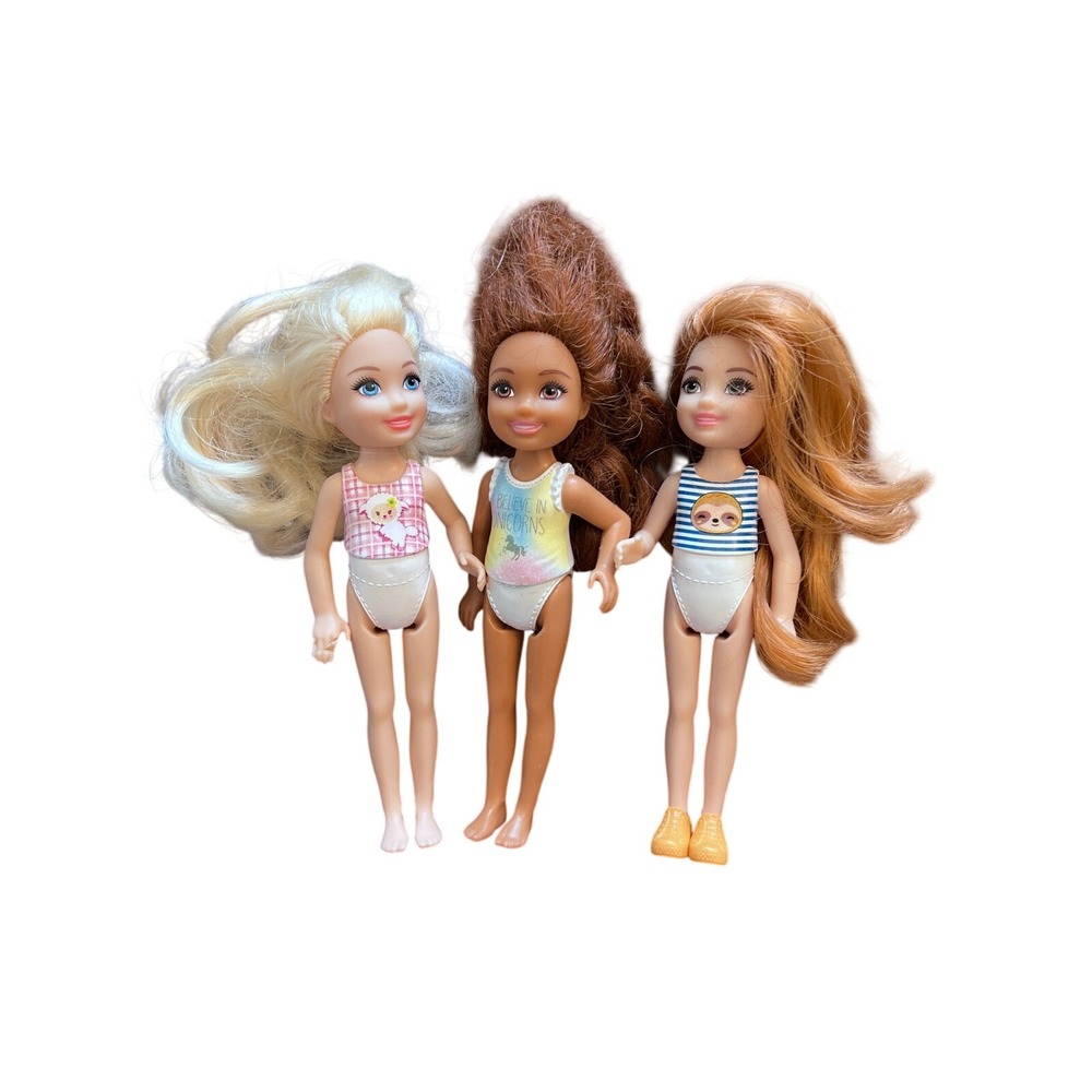 Mattel Barbie Chelsea Dolls‎ Lot Bundle